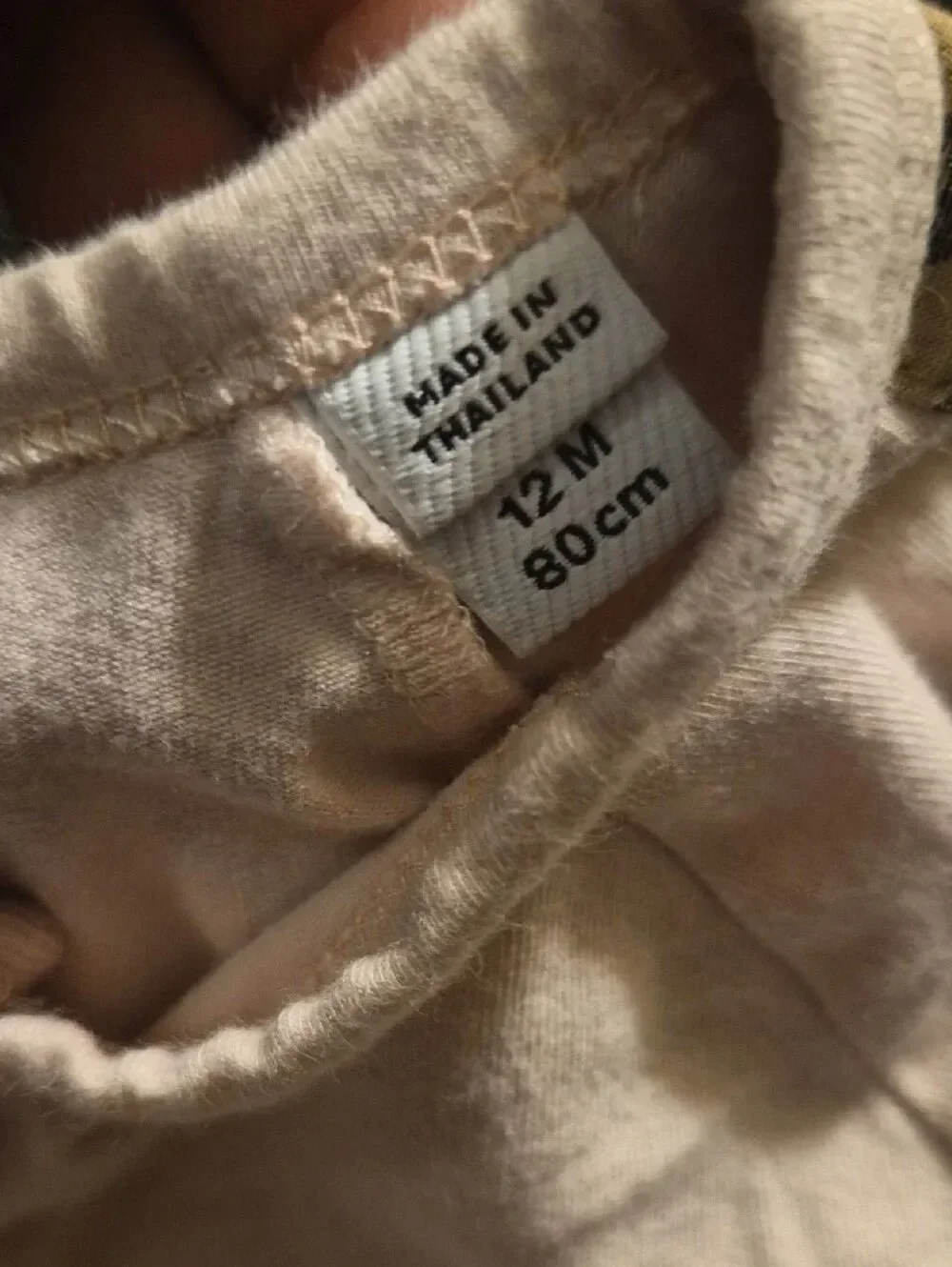 Burberry Pink Beige Infant Zip(slightly Love One-Piece with Signature Check Trim